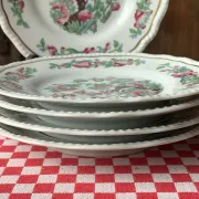 5 dessert plates Bernardaud Arbre des Indes anciennes