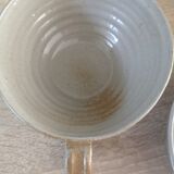 1 lot of 5 Vintage glasses sandstone cups