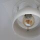 Lampe suspension scandinave Lux Light, métal blanc