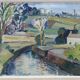 Swedish modern painting, 1960s, oil on canvas