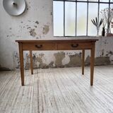 Oak veneer desk 1950