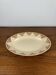 Oval dish "amandinoise", St Amand, geometric pattern, 20th century
