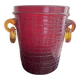 Champagne bucket in glass