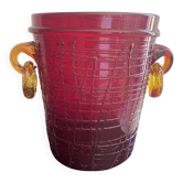 Champagne bucket in glass