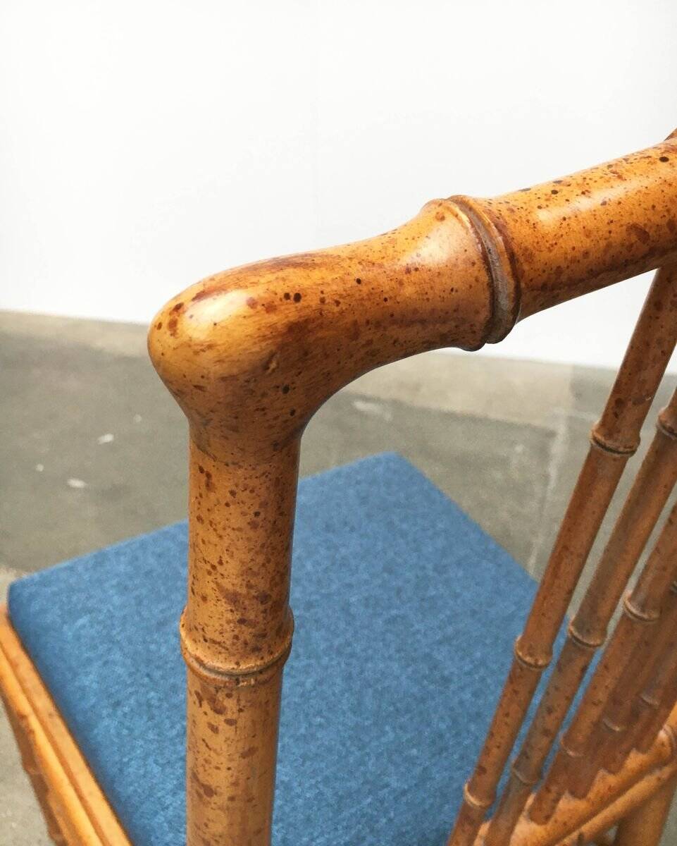 Mid-century Italian dining chairs by Giorgetti, set of 4.