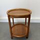 Serving trolley in teak with removable trays from Sika Møbler, 1960s