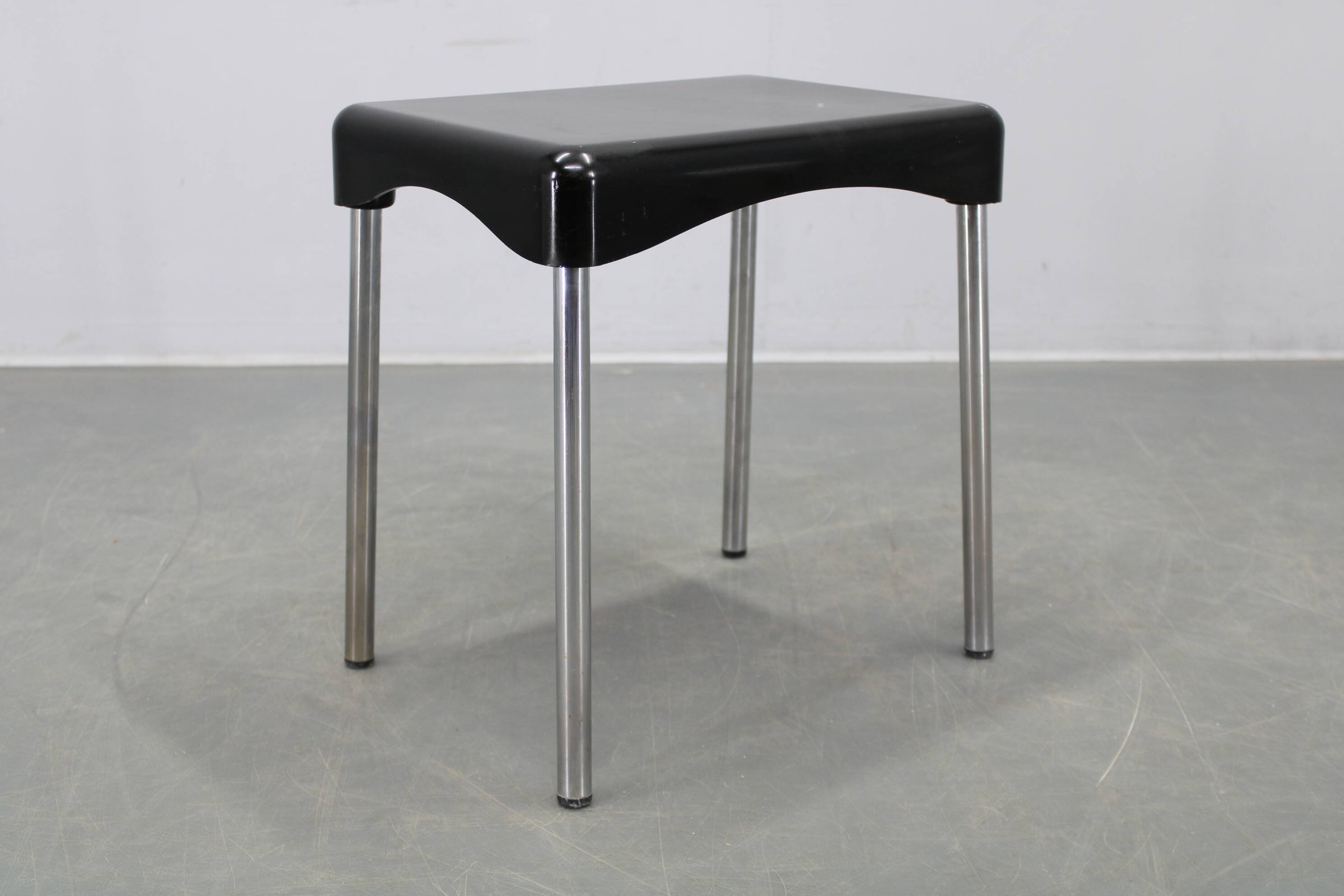 Marmore mid-century plastic stool by Carrara & Matta, Italy, 1970s