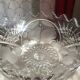 Coupe a fruit  sur pied cristal