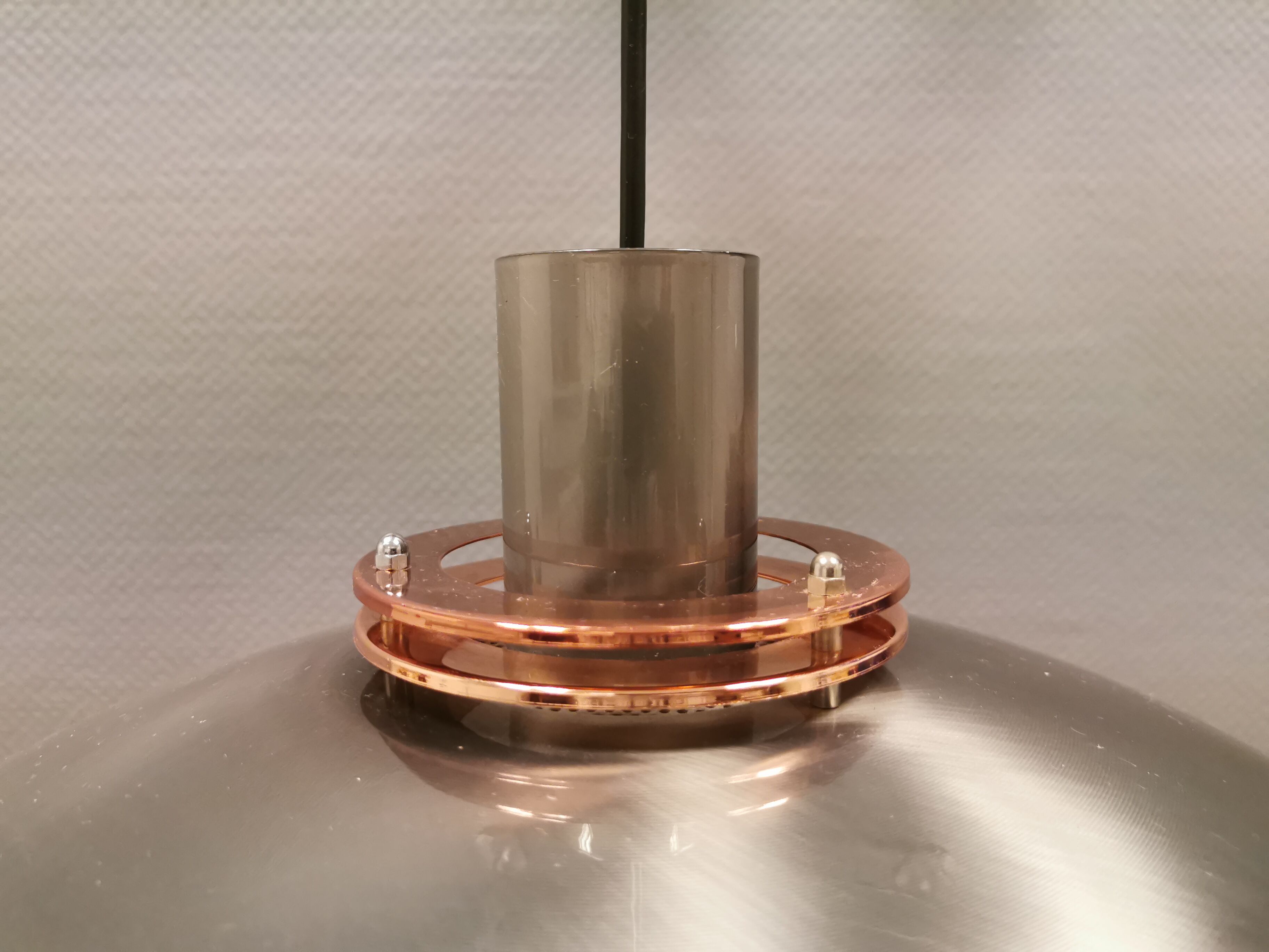 Hanging lamp, from the 80s, model LETO, produced by Top-Lamper Denmark