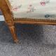 Paire de fauteuils anciens style louis xvi
