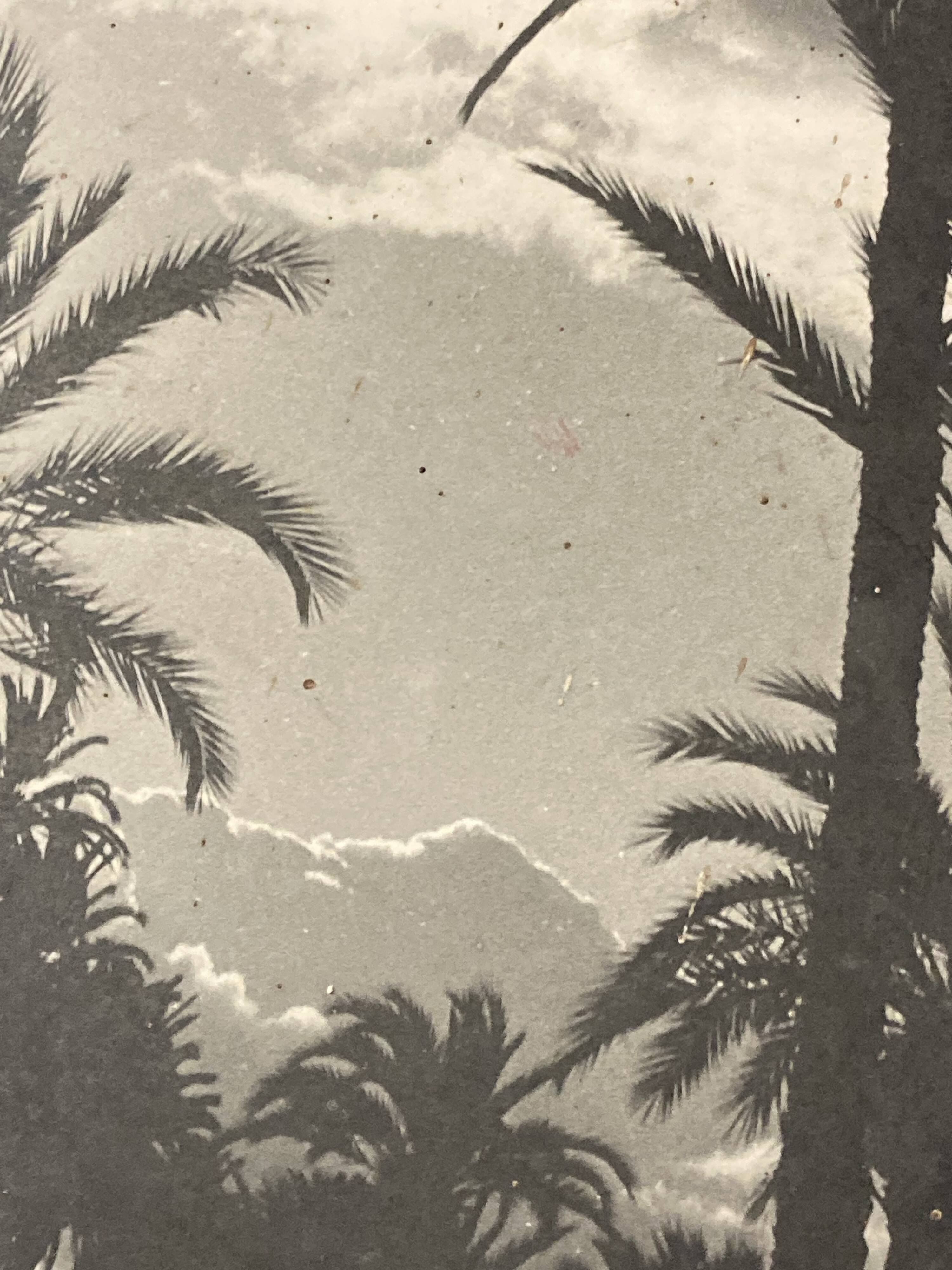 Photographie vintage sur panneau