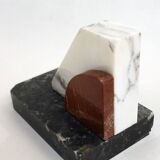 Art Deco marble bookends