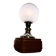 Murano glass, vintage 70s table lamp