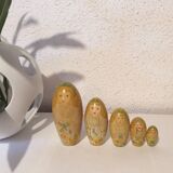 Old Russian dolls vintage young girl