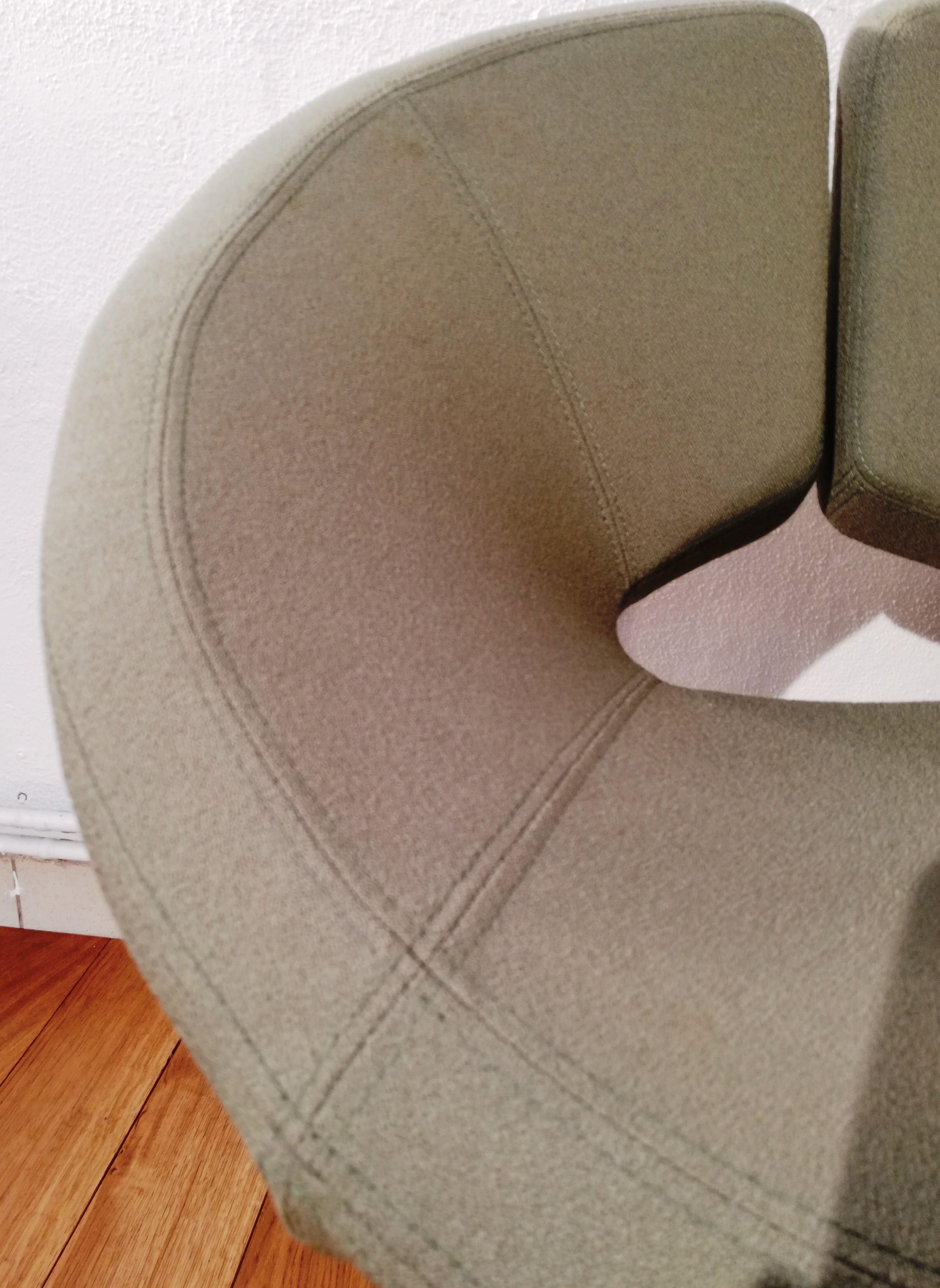 Pair of Apollo armchairs, Patrick Norguet