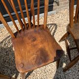 Set of 4 Windsor Sack-back chairs