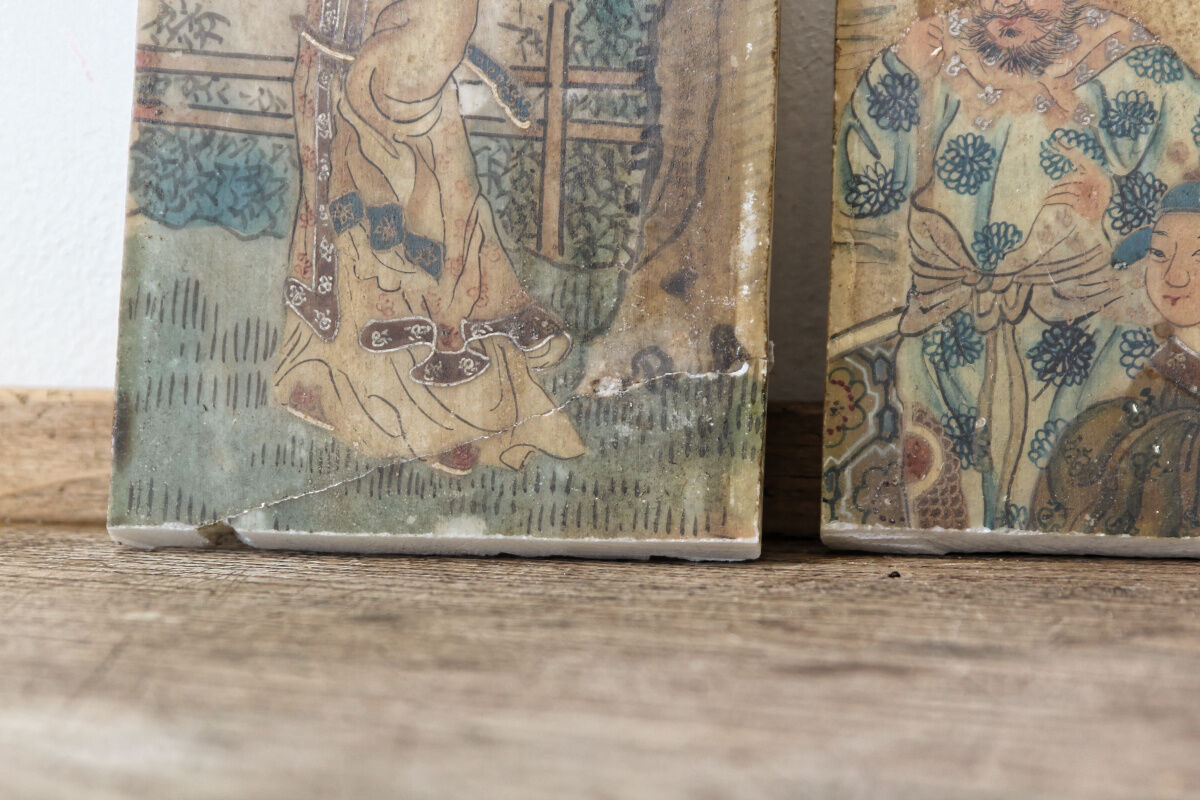 Alabaster paintings, China, 19th century