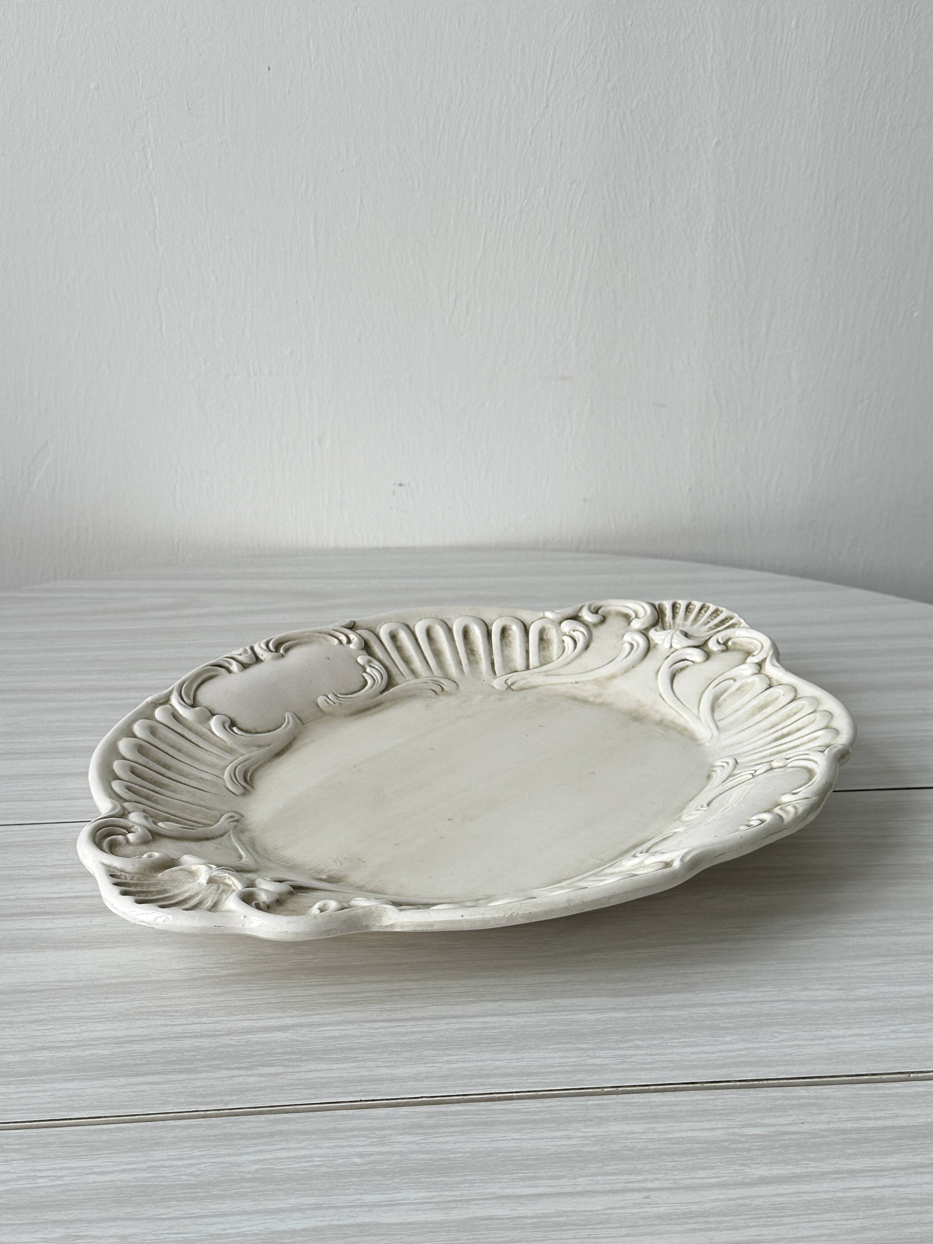 Old ceramic dish