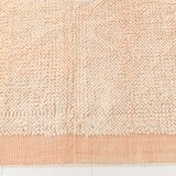8x10 Pale Orange Beige Handmade Vintage Oushak Rug
