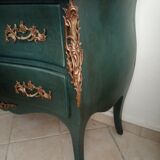 Louis XV curved dresser 2 drawers