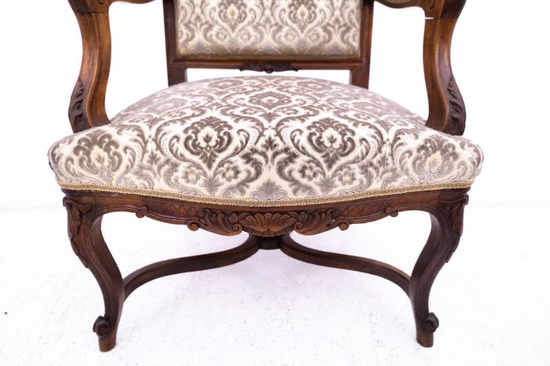 Paire de fauteuils, France, vers 1900