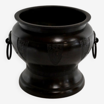 Bronze pot cover, greek inspiration – 1900