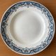 6 antique flat plates in Saint-Amand earthenware (Nord)