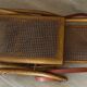 Wooden cane lounge chair