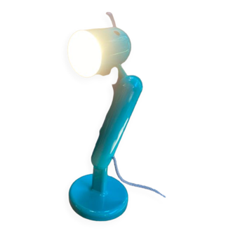 Knux green vintage giraffe lamp designed by Monica Mulder in the 90s