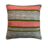 Vintage turkish kilim cushion cover 40 x 40 cm