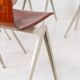 Ensemble de 6 chaises de salle à manger industrielles "S22" par Pagholz
