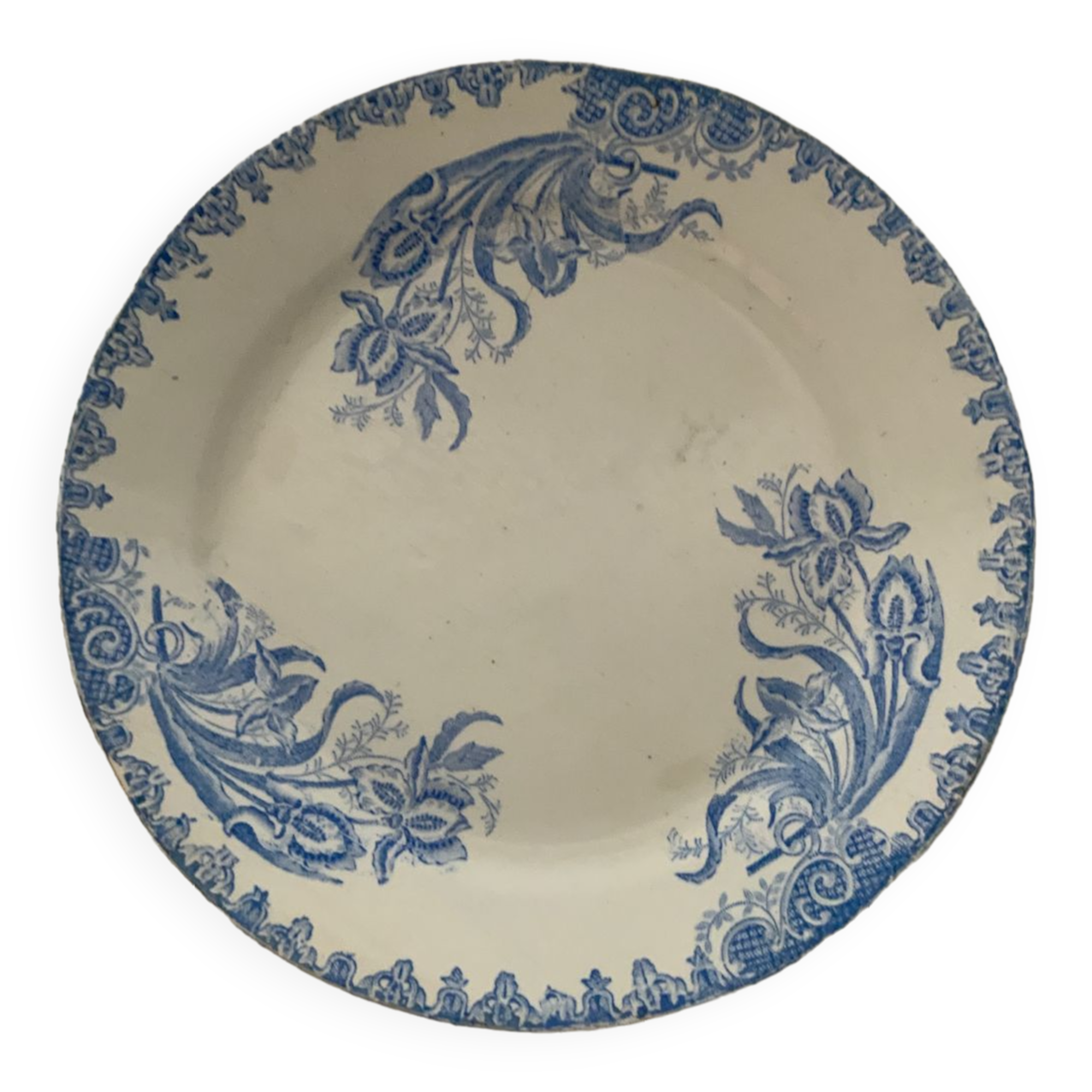 Plat rond TdF Selency x Monoprix Croisé Laroche