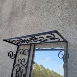 Porte manteau en fer forgé