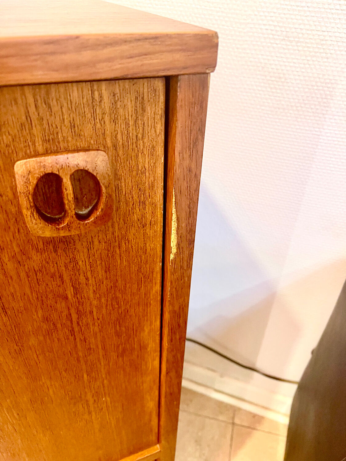 Vintage Scandinavian bar cabinet – compact sideboard from the 1960s