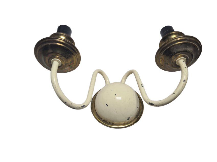 2-armed wall lamp from Elmet Zabrze, Poland, 1970s