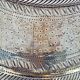 Two rounds of fine nineteenth silver towels louis xvi minerve style