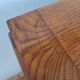 Oak chest of drawers from the 1950s.