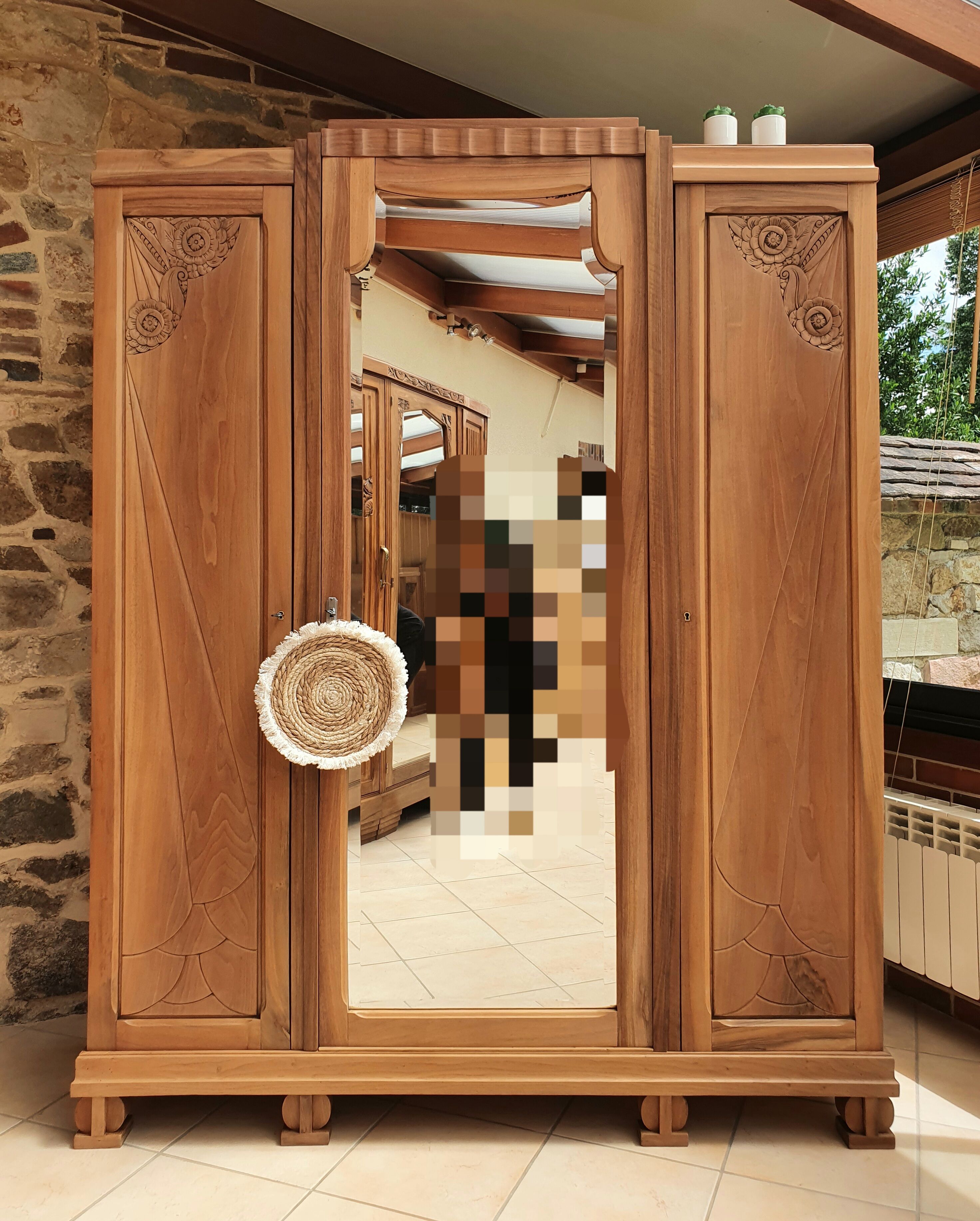 Parisian art deco wardrobe