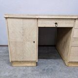 Art Deco Oak Desk