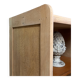 Armoire vintage en chêne naturel