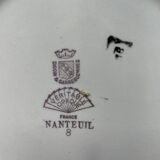 12 deep plates Digoin & Sarreguemines Nanteuil