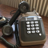Socotel phone with keys from the 80s