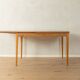 Extendable dining table from the 1960s by Lübke