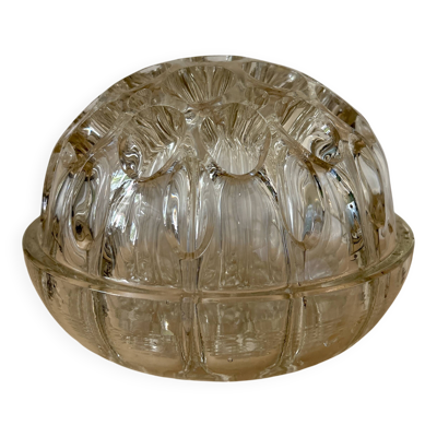 Pique fleur ancien en verre XXL