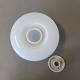 This LJS 970 flush mount was designed by Wilhelm Wagenfeld for Lindner