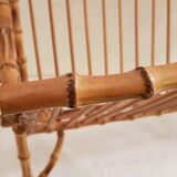 Rattan magazine rack 60