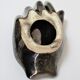 Empty pocket hand ceramic black design 60s