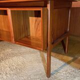Double-sided teak desk by Arne Vodder, 1960