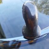 Silver metal duck head bottle opener