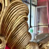 19th Century Florentine Eclectic Gilt Wood Mirror with Cinematic Provenance, 1890s